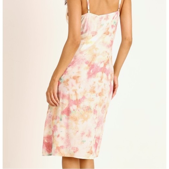 Auguste the Label Lumi Keepsake Midi Dress Off White Tie Dye - Picture 3 of 4